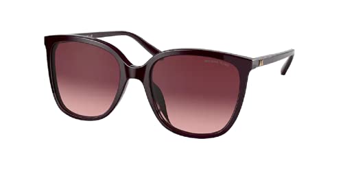 MK2137U 33448H 57MM Cordovan / Cordovan Gradient Square Sunglasses for Women + FREE Complimentary Eyewear Kit von Michael Kors