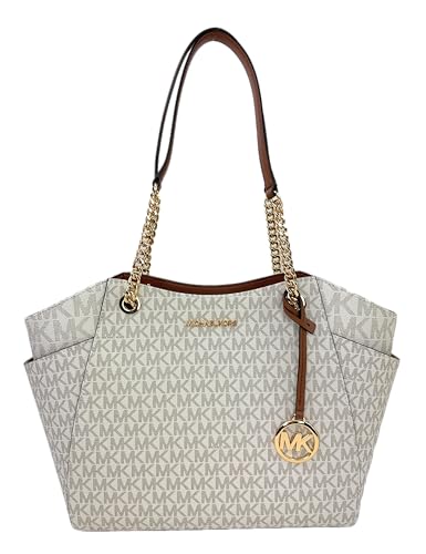 Michael Kors 30S7GTTT7B Damen Jet Set Item Satchel, vanille, L, Jet Set Travel von Michael Kors