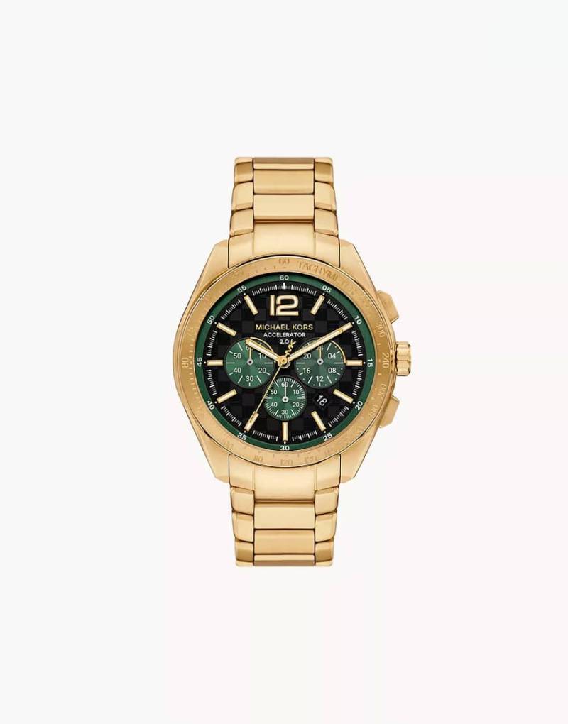 Michael Kors - Accelerator 2.0 - Chronograph für Herren aus goldfarbenem Edelstahl von Michael Kors