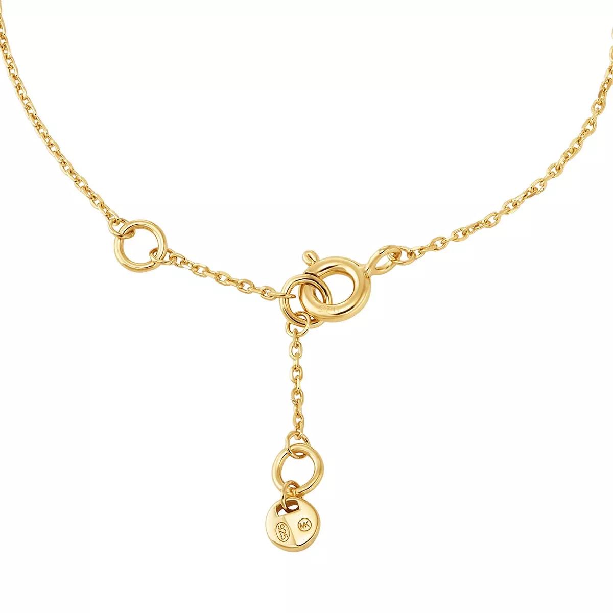 Michael Kors Armband - Michael Kors 14K Gold-Plated Sterling Silver Empir - Gr. M - in Gold - für Damen von Michael Kors