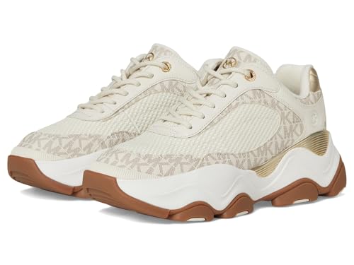 Michael Kors Atlas Damen-Sneaker, Vanille/Creme, 38.5 EU von Michael Kors