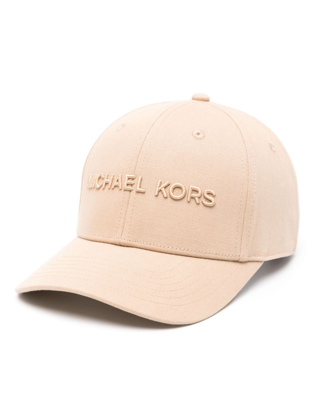 Michael Kors Baseballkappe mit Logo-Stickerei - Nude von Michael Kors