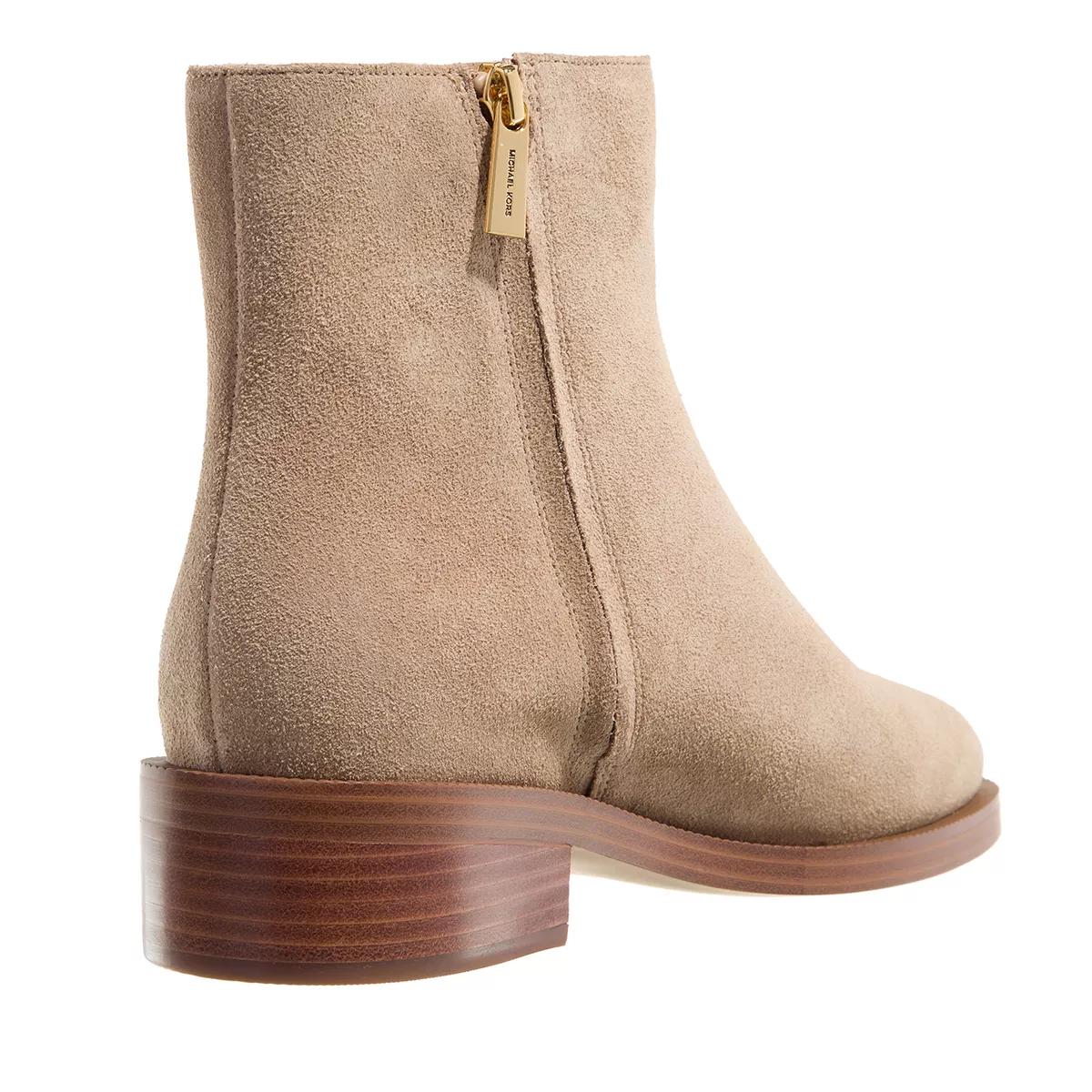 Michael Kors Boots & Stiefeletten - Regan Flat Bootie - Gr. 36 (EU) - in Beige - für Damen von Michael Kors