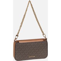 Michael Kors - Bryant SM Conv Xbody Pouchette Brown/Acorn - Abendtasche  , von Michael Kors