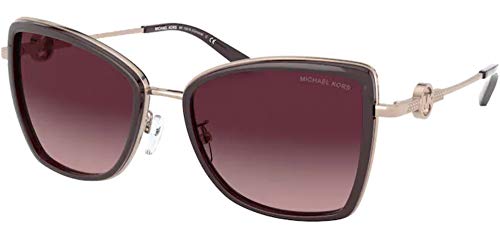 Michael Kors Herren Brille, Violet/Burgundy Shaded, 55 von Michael Kors