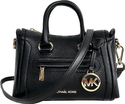 Michael Kors Carine Umhängetasche aus Leder, Schwarz von Michael Kors