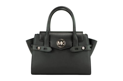 Michael Kors Carmen Colorblock Medium Flap Satchel (Black) von Michael Kors