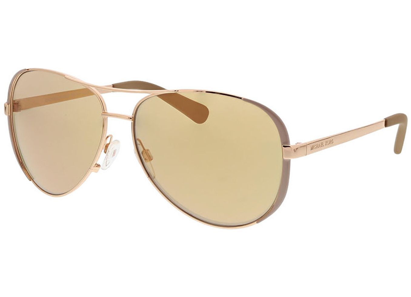 Michael Kors Chelsea MK5004 1017R1 59-13 Sonnenbrille mit Sehstärke erhältlich, Damen, Vollrand, Pilot von Michael Kors