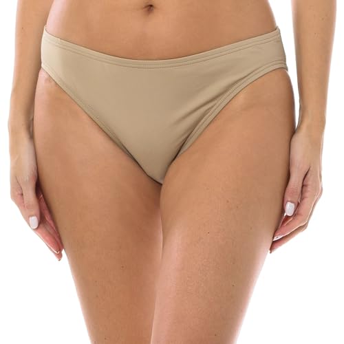 Michael Kors Classic Bikini Bottoms Khaki XL von Michael Kors