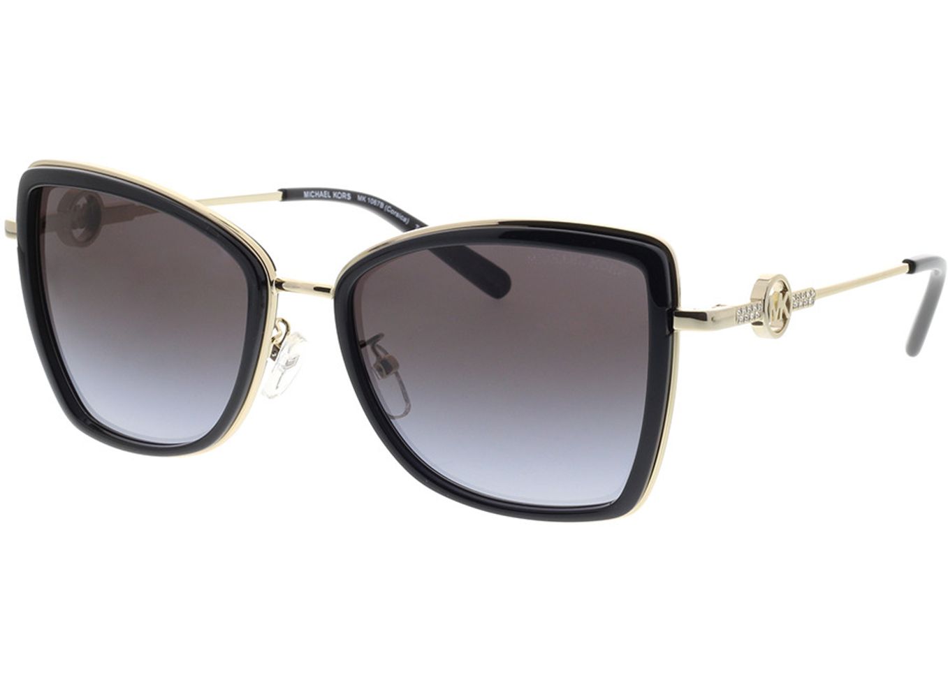 Michael Kors Corsica MK1067B 10148G 55-18 Sonnenbrille mit Sehstärke erhältlich, Damen, Vollrand, Cateye von Michael Kors