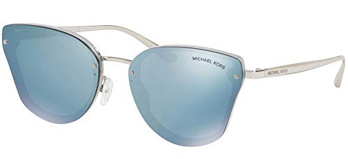 Michael Kors Damen 0MK2068 Sonnenbrille, Grau (Silver Glitter), 58 von Michael Kors