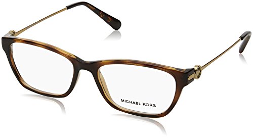 Michael Kors Damen 0MK8005 Sonnenbrille, Dark Tortoise, 52 von Michael Kors