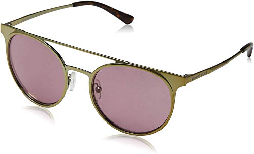 Michael Kors Damen 116884 Sonnenbrille, Gold (Shiny Pale Gold/Tone), 52 von Michael Kors