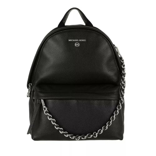 Michael Kors Damen Slater Medium Rucksack, Black, 25.4 x 14 x 33 cm von Michael Kors