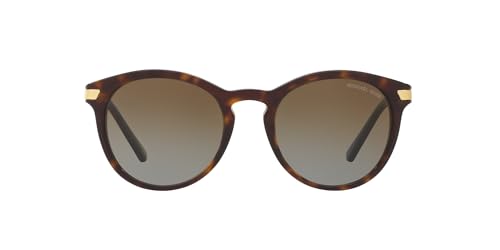 Michael Kors Damen Adrianna Iii 3106T5 53 Sonnenbrille, Gold (Dk Tortoise/Gold/Browngradientpolarized) von Michael Kors