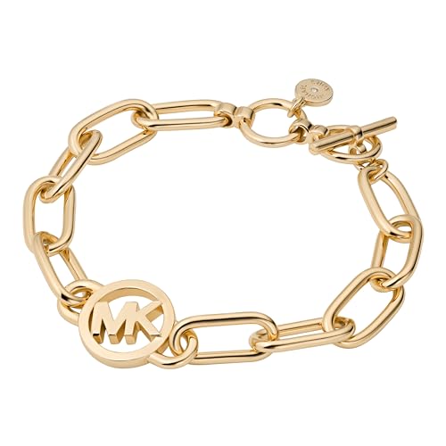 Michael Kors Damen-Armband Gold Messing Kette (Modell: MKJ7743710), Messing von Michael Kors