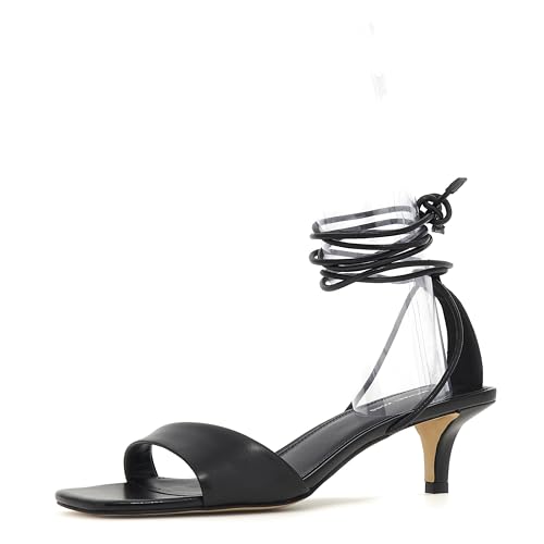 Michael Kors Damen Jaida Heeled Shoes, Schwarz, 40.5 EU von Michael Kors