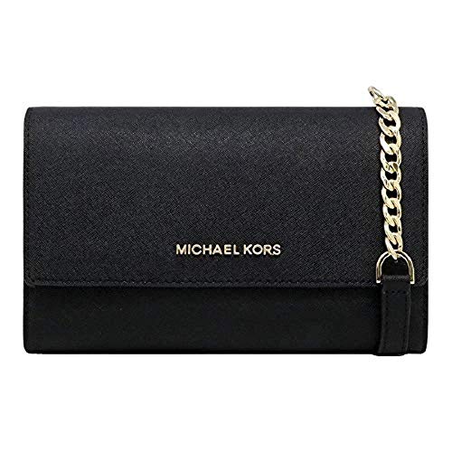 Michael Kors Damen Jet Set Travel - Clutch Crossbody, Schwarz, Medium von Michael Kors