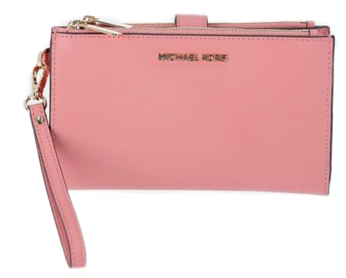 Michael Kors Damen Jet Set Travel Double Zip Wristlet, Pink Primerose von Michael Kors