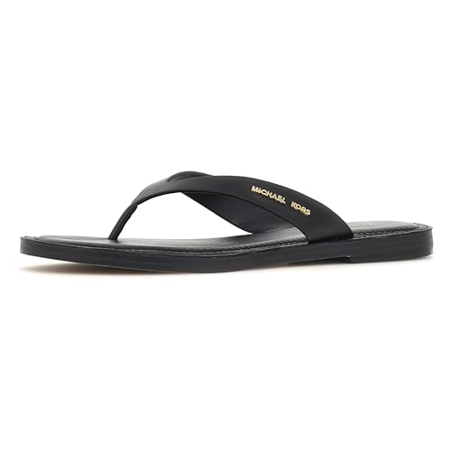 Michael Kors Damen KOKO Slippers, Schwarz, 38.5 EU von Michael Kors