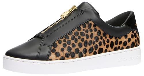 Michael Kors Damen Keaton Zip Slip On Sneaker, Husk Multi, 40 EU von Michael Kors