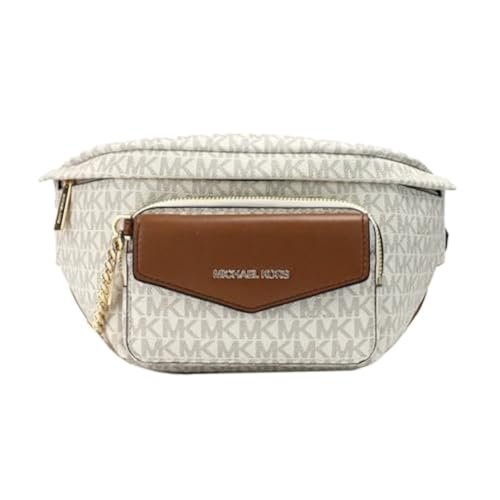 Michael Kors Damen Maisie Große 2-in-1-Gürteltasche, Vanille, L, Gürteltasche Sling Pack von Michael Kors