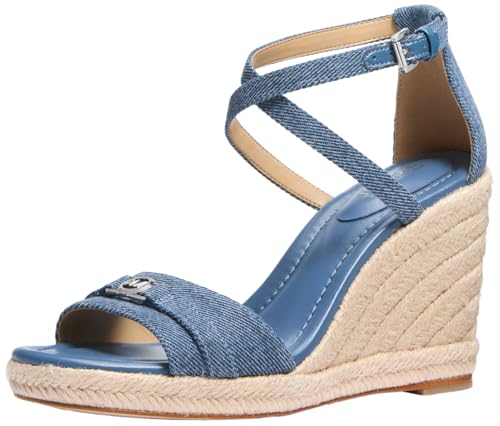 Michael Kors Damen Mandy Sandal, Union Wash, 40.5 EU von Michael Kors