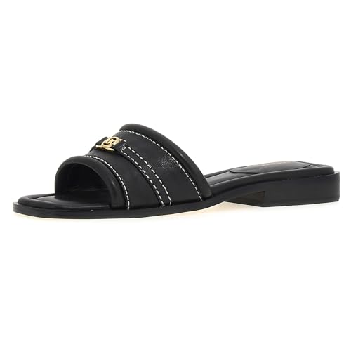 Michael Kors Damen Mandy Slide Sandals, Schwarz, 36.5 EU von Michael Kors