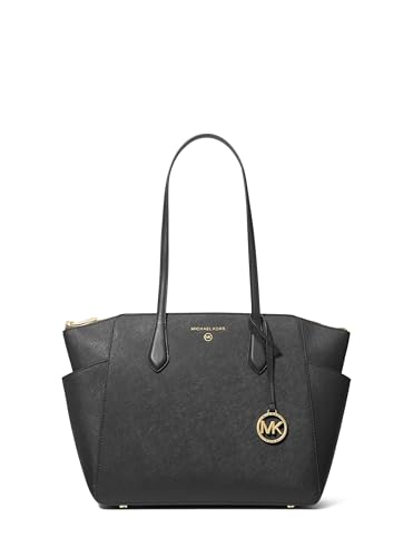Michael Kors Damen Marilyn Medium Shopper, Black, 38.1 x 12.1 x 25.4 cm von Michael Kors