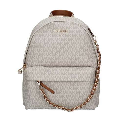 Michael Kors Damen Md Backpack Bag, Vanilla/Acrn, Einheitsgröße EU von Michael Kors