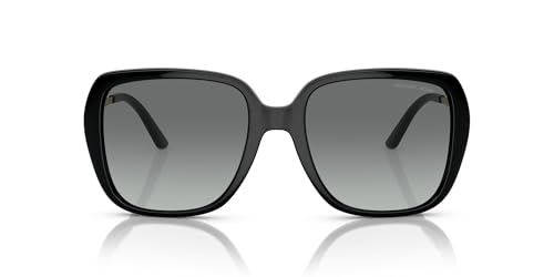 Michael Kors Damen Mk2206 Albany Sonnenbrille, Schwarz/Dunkelgrau Farbverlauf von Michael Kors