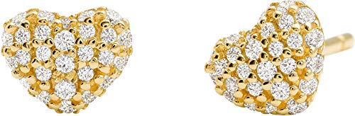 Michael Kors Ohrringe MKC1119AN710 Damen Ohrstecker Silber 925 Gold Zirkonia von Michael Kors