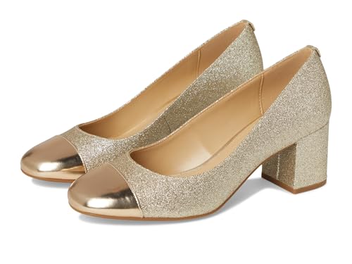 Michael Kors Damen Perla Flex Pump, pale gold, 40 EU von Michael Kors