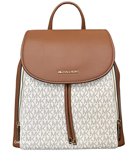 Michael Kors Damen Phoebe Medium Kordelzug Rucksack Erwachsene Mode Geldbörse, Vanille, Medium, Kordelzug von Michael Kors