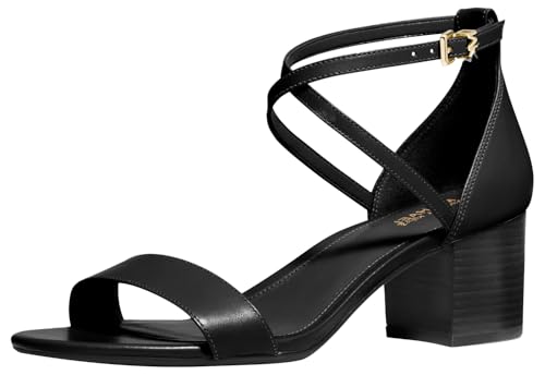 Michael Kors Damen Serena Flex Sandals, Schwarz, 38.5 EU von Michael Kors