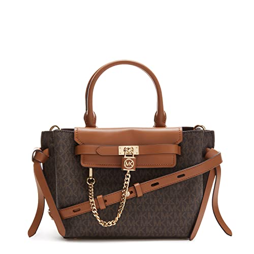 Michael Kors Damen Sm Belted Satchel, Brn/Acorn, S EU von Michael Kors