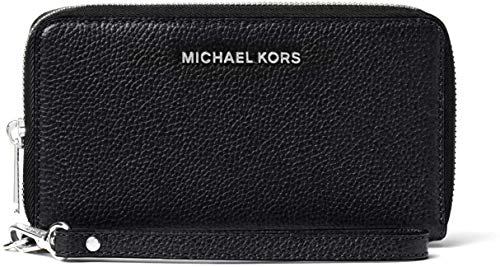 Michael Kors Damen Telefon-Armband, groß, flach, Schwarz (schwarz), Einheitsgröße von Michael Kors