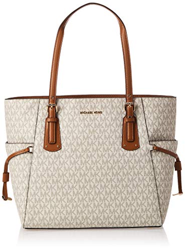 Michael Kors Damen Voyager Bag, Beige (Vanilla) von Michael Kors