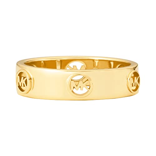 Michael Kors - Premium Ring Goldton Sterlingsilber für Damen MKC1550AA710;7 von Michael Kors