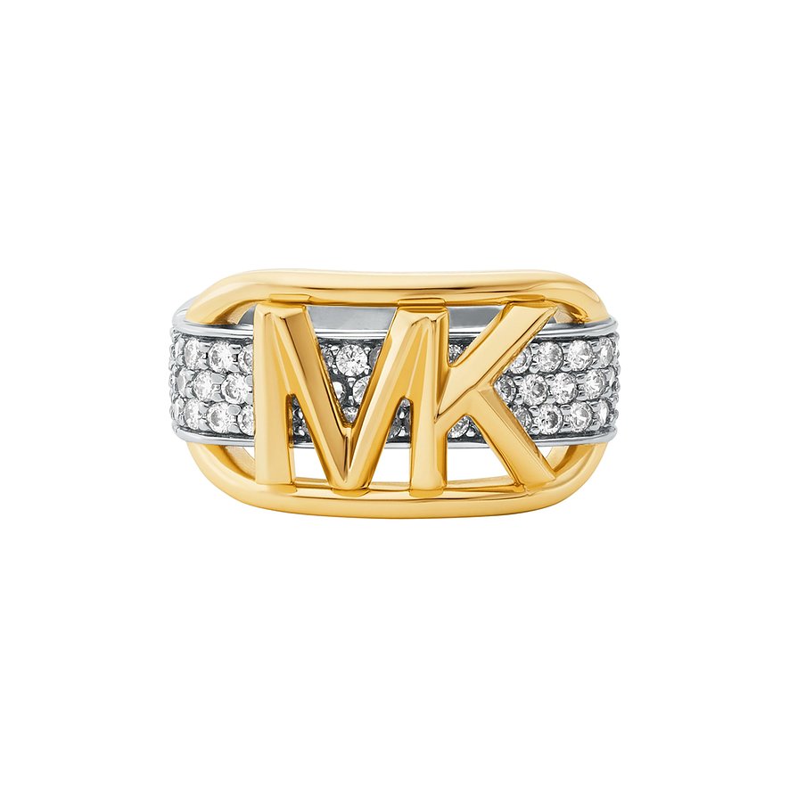 Michael Kors Damenring MK STATEMENT LINK MKC1674CZ931 925er Silber, 925er Silber von Michael Kors