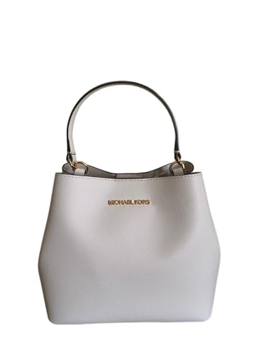 Michael Kors Damentasche Umhängetasche Pratt SM Bucket (Crema), cremefarben von Michael Kors