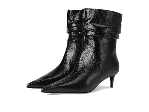 Michael Kors Dawn Damen-Stiefelette mit Absatz, Schwarz, 40.5 EU von Michael Kors