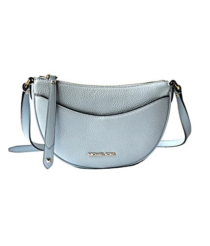 Michael Kors Dover Kleine Umhängetasche aus Leder, Vista Blue von Michael Kors