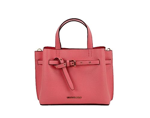 Michael Kors Emilia Umhängetasche mit 3 Fächern, mit MK Logo, Grapefruit/Gold, Small von Michael Kors