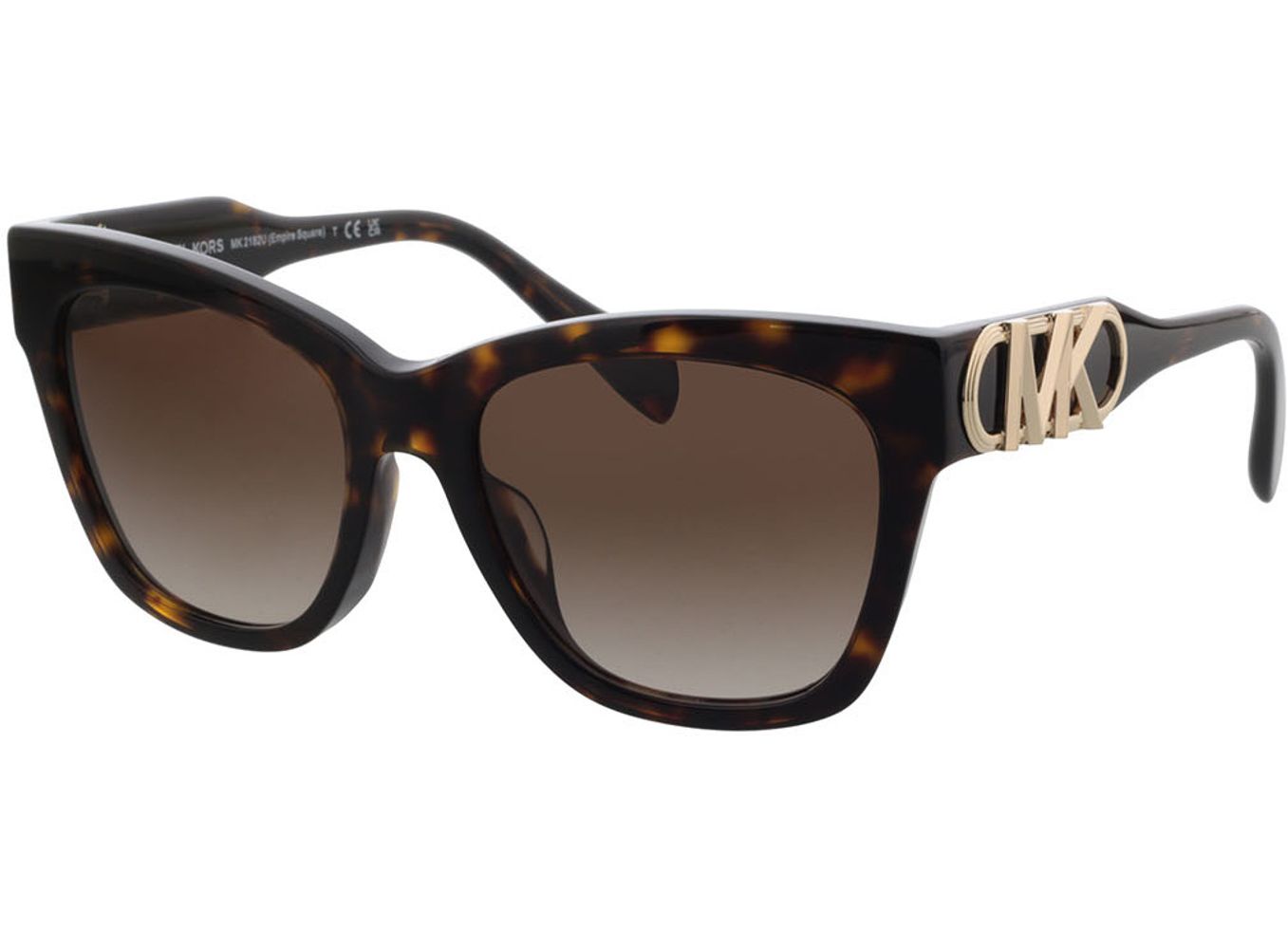 Michael Kors Empire Square MK2182U 300613 55-18 Sonnenbrille mit Sehstärke erhältlich, Damen, Vollrand, Eckig von Michael Kors