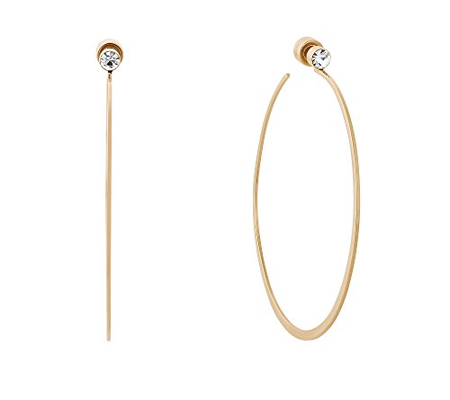 Michael Kors Goldtone Hoop Earrings von Michael Kors