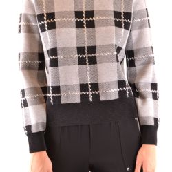 Michael Kors Grauer Damenpullover Aus Merinomischung von Michael Kors