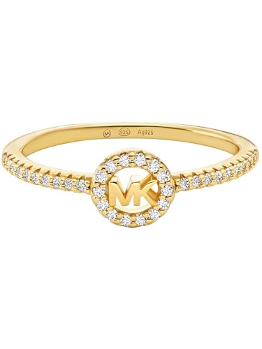 Michael Kors Größe 9 Trendy Code MKC1829710502, Sterling Silber, Kristalle von Michael Kors