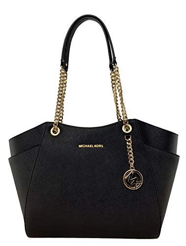 Michael Kors – Große Schultertasche mit Kette für Damen, Jetset, Reisen von Michael Kors