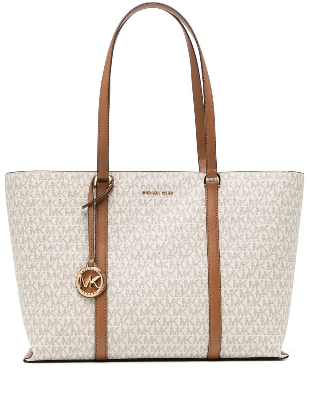 Michael Kors Großer Temple Shopper - Nude von Michael Kors